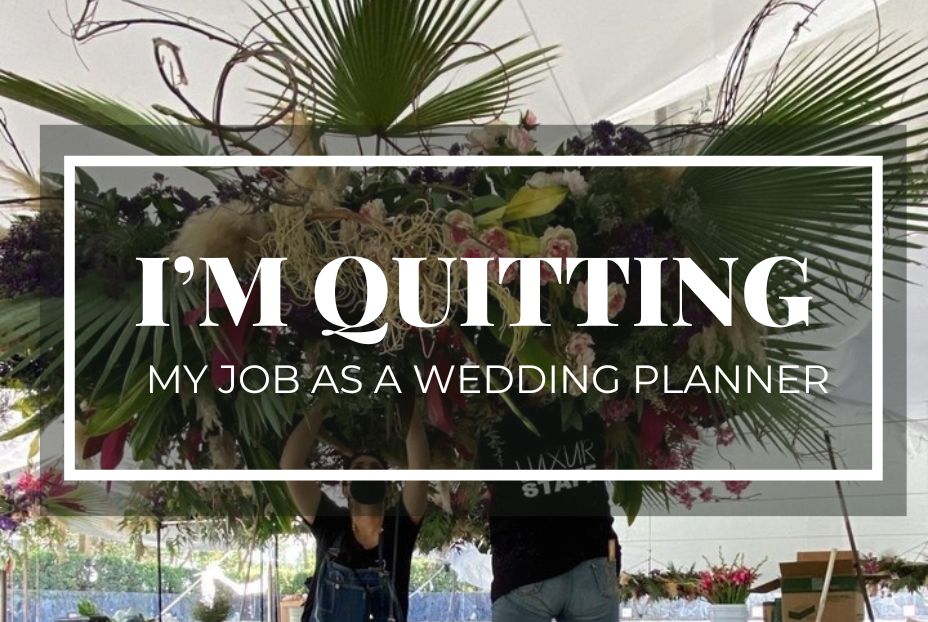 I’m quitting… my job